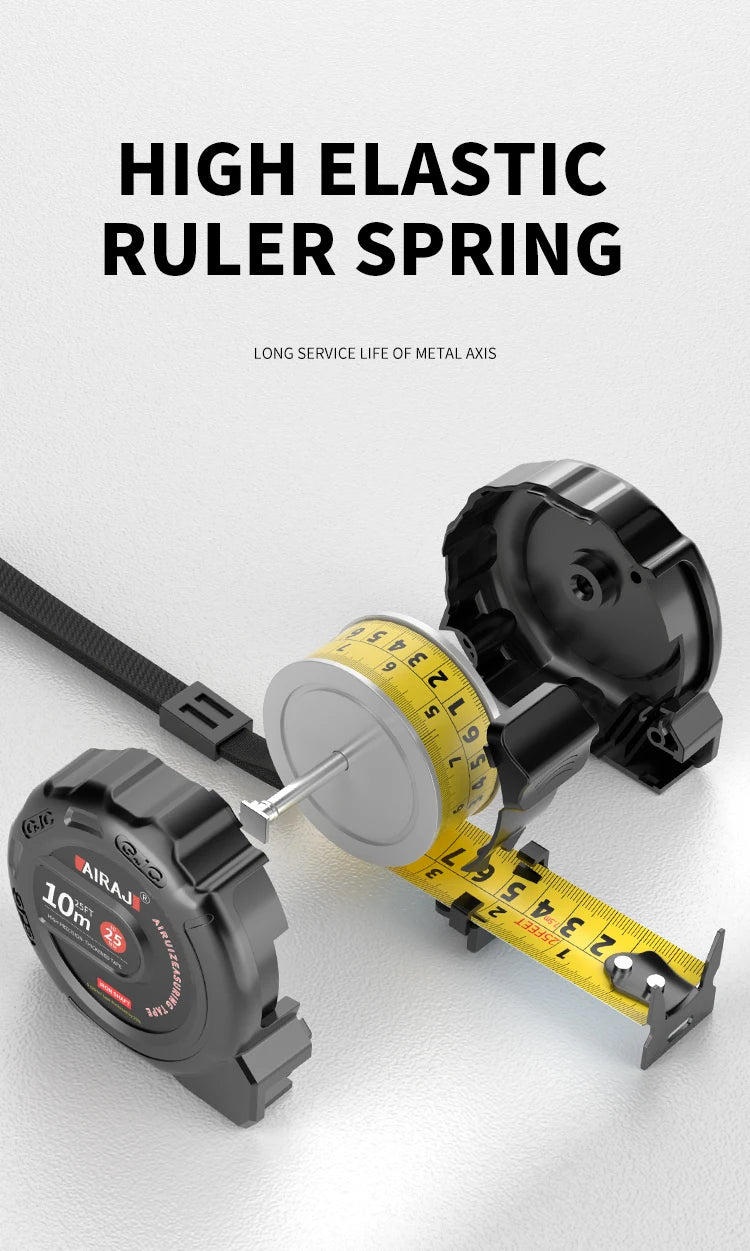 3m/5m/7.5m Tape Measure, Easy Read Measuring Tape Retractable With Lock,Ft/Metric