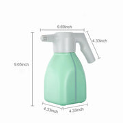 Garden watering can for gardening, 1.5L Electric Automatic Plant Sprayer Bottle