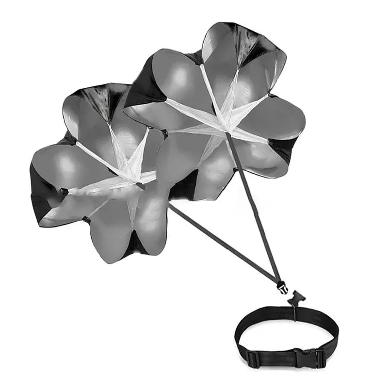 Parachute Agility Training Soccer  Fitness Running Chute SportsUmbrella Football  Resistance Rope Adjustable Speed