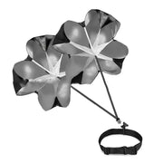 Parachute Agility Training Soccer  Fitness Running Chute SportsUmbrella Football  Resistance Rope Adjustable Speed