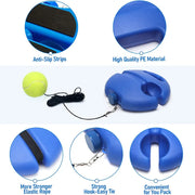 Tennis Training Ball Tennis Trainer Professional Training Primary Tool Exercise Self Study Rebound Ball Indoor Tennis Exercise