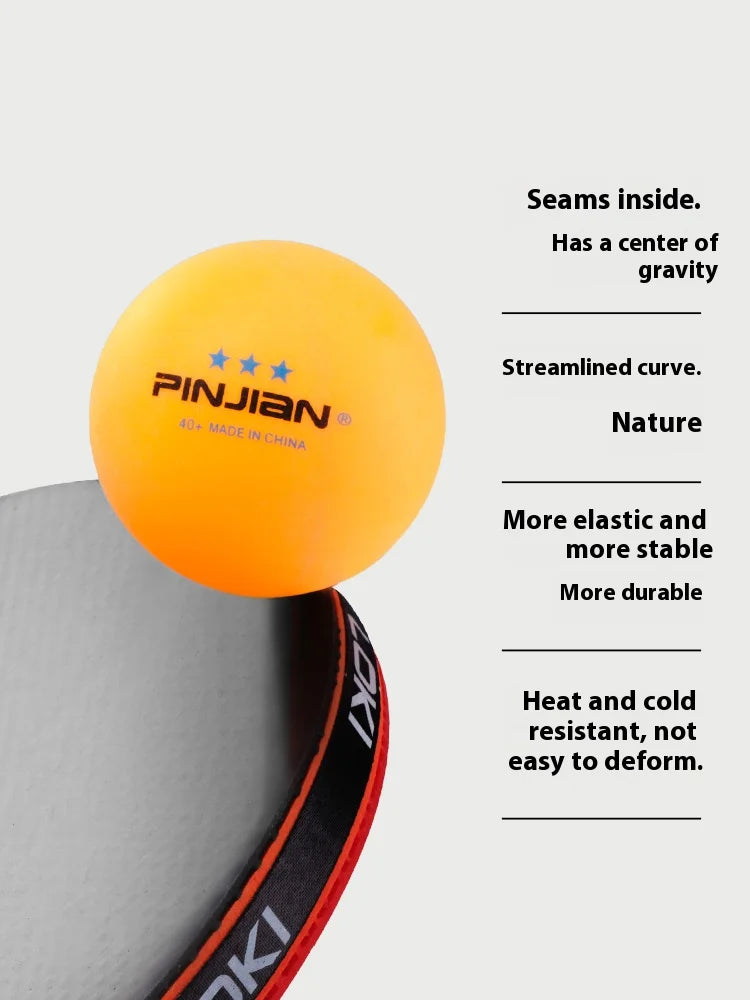 6-Pack 10-Pack 60-Pack Professional Table Tennis Balls for Training And Competition Indoor & Outdoor Sports Equipment