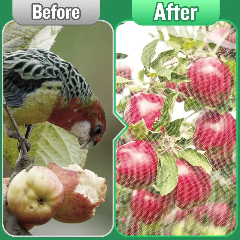 Garden Plant Insect Protection Net Vegetable Flower Fruit Protects Cover Network Greenhouse Net Pest Control Anti-Bird Supplies