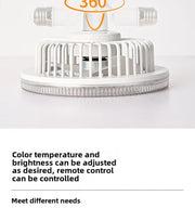 New Ceiling Smart LED Fan Light Living Room Bedroom Modern and Simple Home Intelligent Remote Control Restaurant LED Fan Light