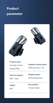 Trigger Pubg Mobile Gaming Accessories Cell Controller For iPhone Android Phone L1 R1 Accesories Game Joystick Gamepad Kit Gamer