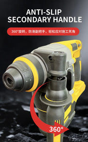 Brushless 20V power tool cordless Electric Rotary Hammer drill tools for fast drilling in concrete For Dewalt 20V battery