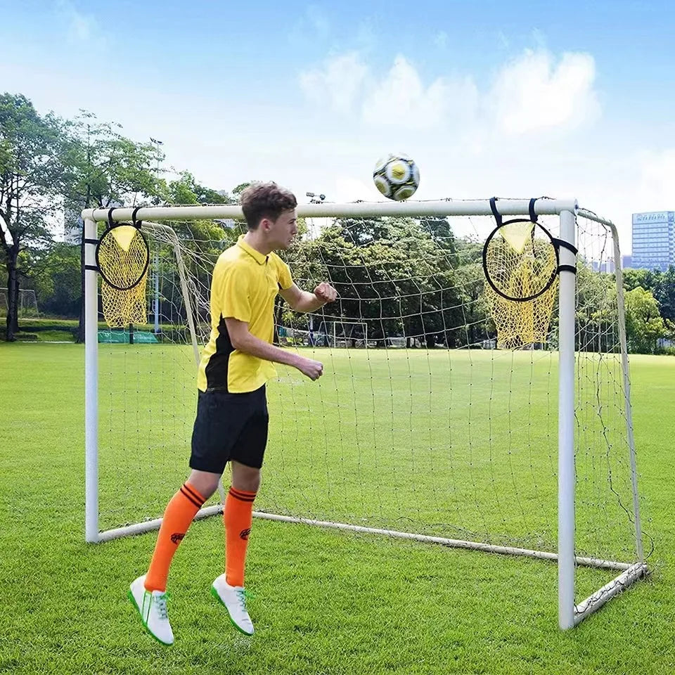 Soccer Target Goal, Easy to Attach and Detach to The Goal, for Shooting Accuracy Training Positioning football training Net Bag