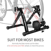 Cycling Sports Indoor Exercise Home Training 26-29" 6 Speed Magnetic Resistances Bicycle Trainer Rollers Bike Trainer Fitness MT