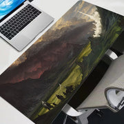 Gaming Accessories Mouse Pad Laptop Anime Gamer Keyboard Mousepad PC L-Lords The Rings Kawaii Extended Table Mat 900x400 Carpet