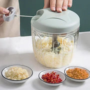 Kitchen Householde Manual Garlic Press Multi-function Grinding Chopper Food Vegetables Cutter Meat Kitchen Gadgets Masher Tool