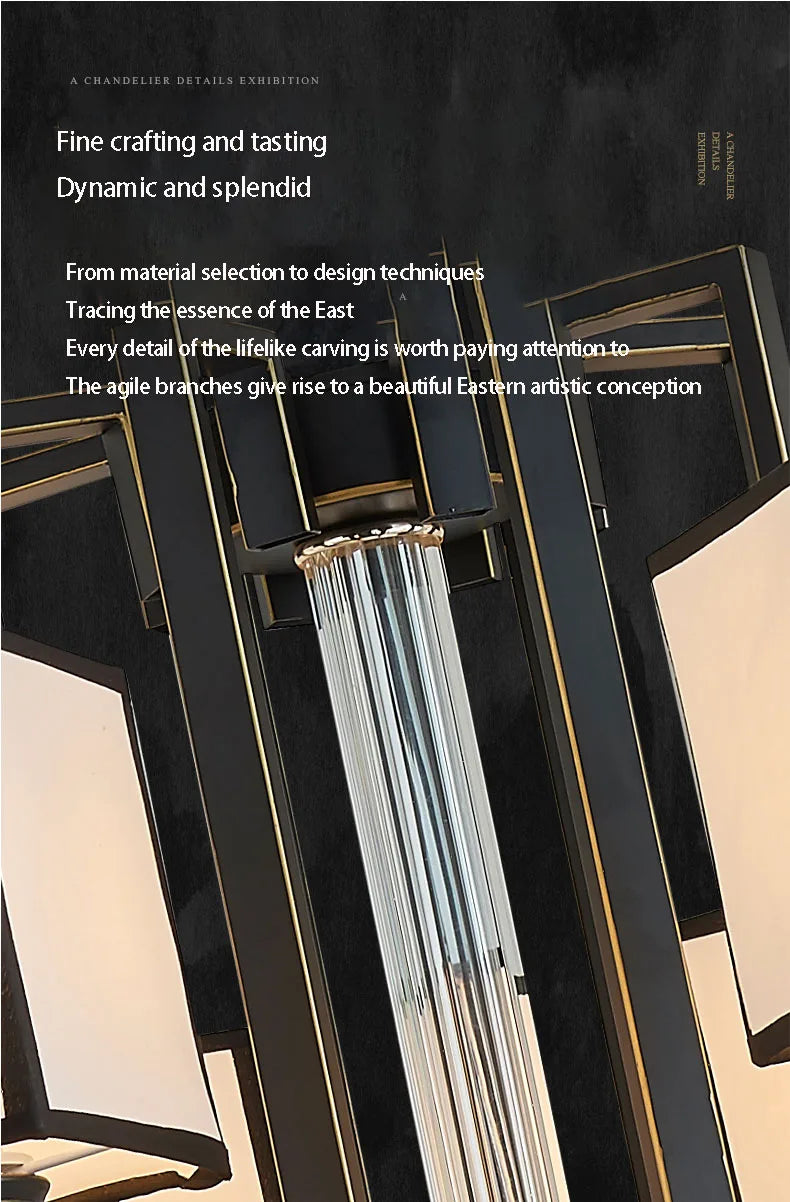 Living Room Light New Dining Room Light Bedroom Light Retro Home Lighting Fixtures Ceiling Chandelier Led Light Decoration Home