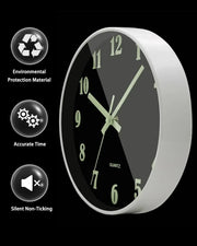 living room wall clock light luxury modern simple quartz clock hanging wall  household clock free punching atmosphere quiet