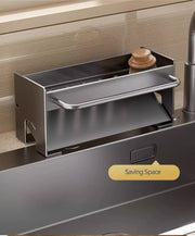 Kitchen Sink Stand Sponge Holder Dish Drainer Organizers Storage Accessories Shelf Storage Organizer Dish Drying Rack Gadgets
