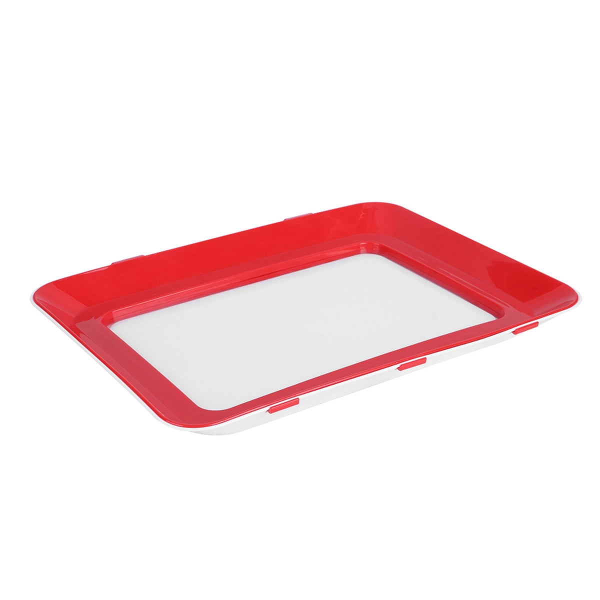 Food Preservation Tray Reusable Stacking Food Storage Trays With Seal Buckles for Storing Meal Fruits Vegetables Meat Leftovers