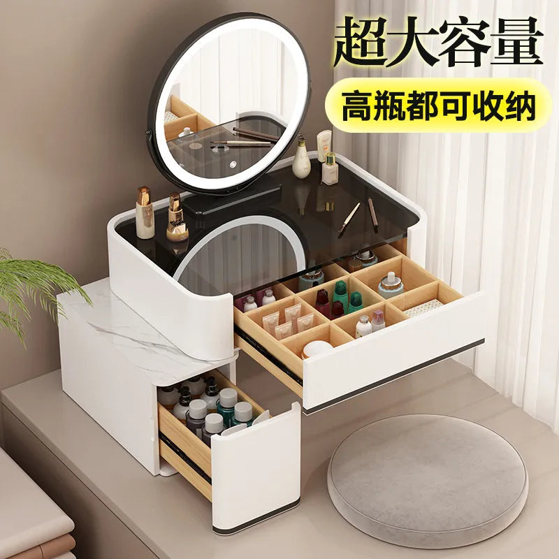 Organiser Ornaments Dressing Table Luxury Makeup Style Shelf Dressing Table Design Storage Tocador De Maquillaje Home Furniture