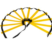 Soccer Agility Training Equipment Set 12 Rung Ladder Football Agility Speed Ladder Disc Cones Steel Stakes Football Training