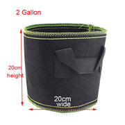 1/2/3 gallon Plant Grow Bags Nursery pots Veg Potato Transplanting planting Flower Pots Self-Adhesion Fabric Supplies Garden To