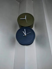 Living Room Silent Wall Clocks Simple Non-Ticking Punch-Free Corner Wall Clock Bedroom Technology Luxury Art Home Decoration