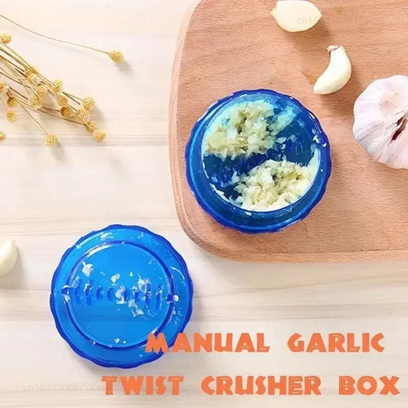 Kitchen Multifunctional Garlic Crusher Manual Garlic Press Multi-function Grinding Chopper Kitchen Gadget Masher Tool New