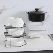 Kitchen Storage Corner Shelf Seasoning Pot Bowl Dish Glasses Countertop Organizer Rack 3 Tier Removable Cosmetic Makeup Holder