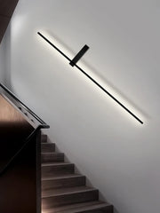 Modern Simple Living Room TV Background Wall Fitting Bedside Lighting In Bedroom Designer Staircase Light Long Indoor Wall Lamp