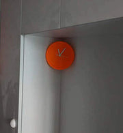 Living Room Silent Wall Clocks Simple Non-Ticking Punch-Free Corner Wall Clock Bedroom Technology Luxury Art Home Decoration