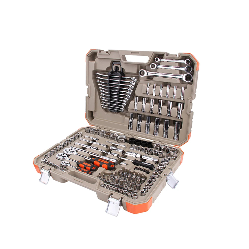 Realtek Tools Storage Box 150pcs Complete Mobile Automotive Workshop Mechanic Fitter Tools Set