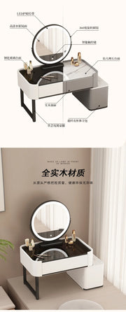 Organiser Ornaments Dressing Table Luxury Makeup Style Shelf Dressing Table Design Storage Tocador De Maquillaje Home Furniture