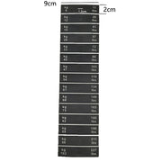 1pc Fitness Equipment Weight Stickers 4.5/7-91/120kg 5-103kg 5-162.5kg Weight Stack Labels Sticker Gym Counterweight Block Parts