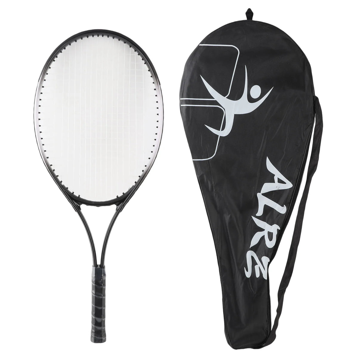 27 Inch Tennis Racket Single Tennis Racket Competition Training Lightweight Ergonomic Exquisite Workmanship for Playground