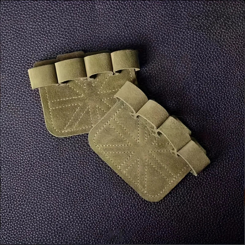 Fitness gloves with anti-slip, wear-resistant grips, and enhanced traction, suitable for gym workouts and weightlifting