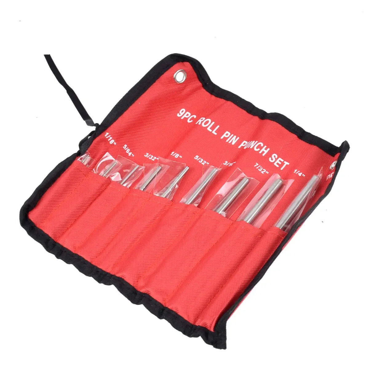 9pcs Roll Pin Punch Set Tools Kit Tool Chisel for Grip Gunsmith Jewelry and Watch Gun Repair Handyman Handwear Remover Tools