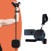 Fitness Equipment Adjustable Resistance Electric Counting LCD Display Strength Trainer for Yoga Adults Exercise Workout Shoulder