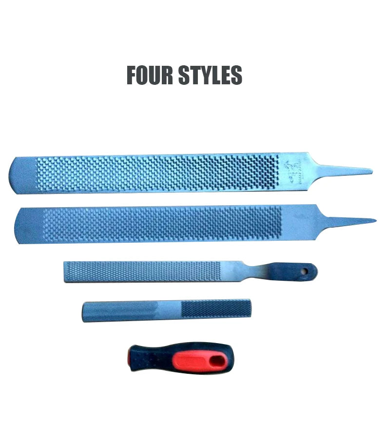 Horseshoe File Anti-slip Handle Double Side Carbon Steel Hoof Rasp Horse Hoof Trimming Tools Sanding Wood Equestrian Accessories