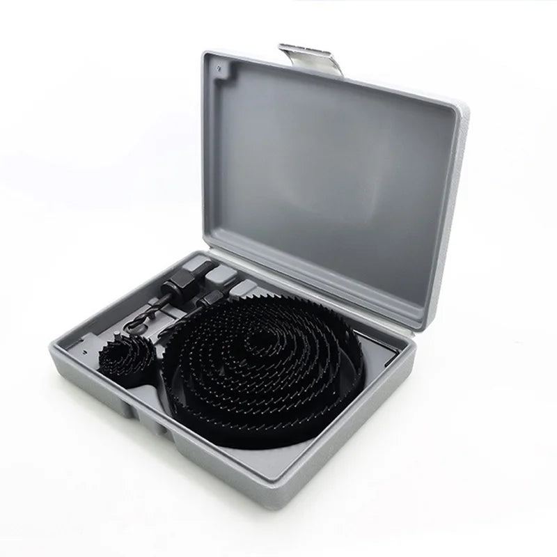 Woodworking hole saw, electric drill set, drywall spotlight tools, hole saw, drywall hole saw, woodworking tool set
