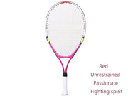 Hot Sale 23 Inch Special Tennis Racket for Teenagers Aluminum Alloy Tennis Racket Strong Nylon Wire for Children's Training 1pcs