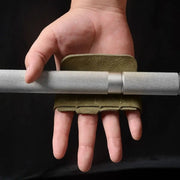 Fitness gloves with anti-slip, wear-resistant grips, and enhanced traction, suitable for gym workouts and weightlifting