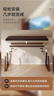 Gaming Desk, Carbon Fiber Computer Desk, Office Home Games, Desktop Desk