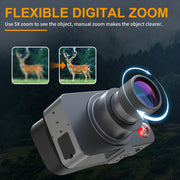 NV99Y IR Night Vision 5X Optical Digital Magnification Single-tube Infrared Night Vision Device Night Hunting Outdoor Camping