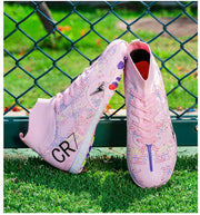 New Men Soccer Shoes Society Cleats Professional Football Boots Indoor Fast Football Field Boots Sneaker Boy Original Training