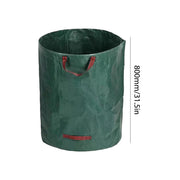 Garden Waste Bag 500L Large Capacity Garden Bag Reusable Waterproof Leaf Sack Weed Trash Can Container for Yard Leaf Storage Bag