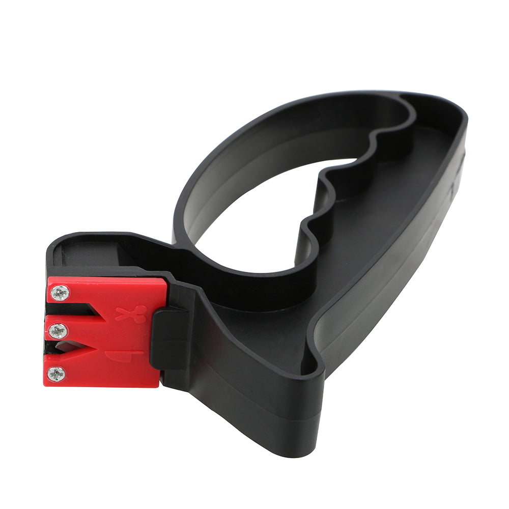 Knife Sharpener Gadgets Convenient Grindstone Handheld Scissor Blade Sharpening Kitchen Tools 2 In 1